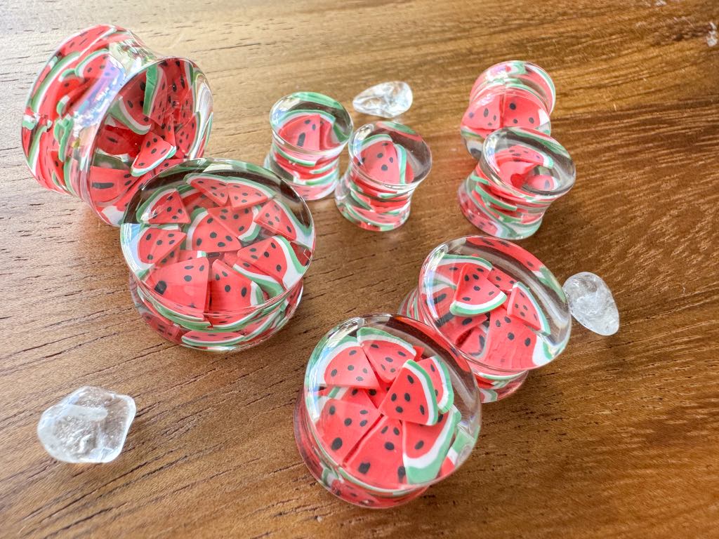 Acrylic Watermelon Plugs