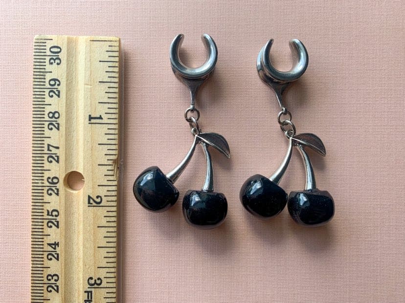 Black Cherry Dangles