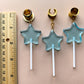 Blue Star Lollipops