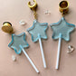 Blue Star Lollipops