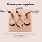 18k Gold Plated Tear Hoops