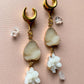 Faux Crystal Druzy Dangles