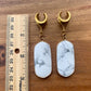 Gold Howlite Dangles