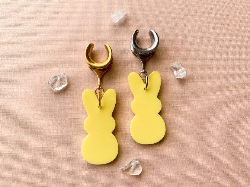 Gold Or Silver Yellow Bunny Rabbits