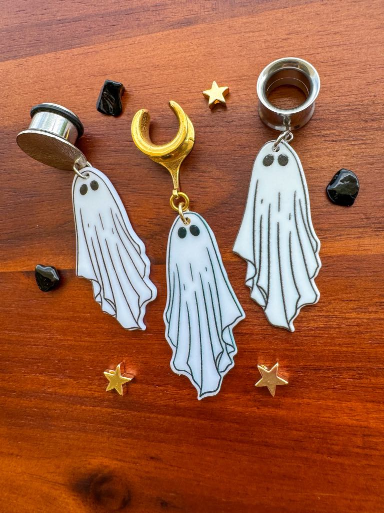 Gold or Silver White Ghosts