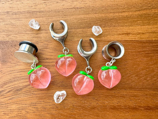 Juicy Peach Dangles