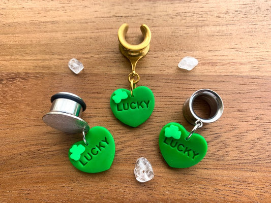 Lucky St Patrick's Green Hearts