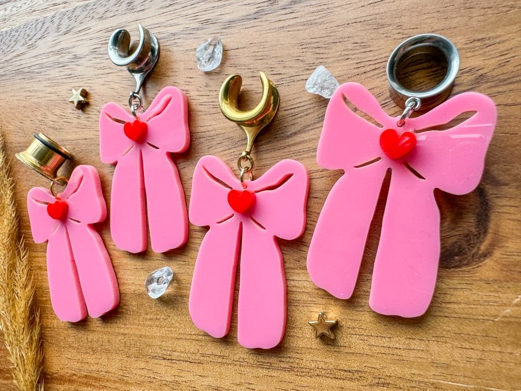 Pink & Red Bows