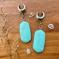 Polished Turquoise Dangles