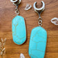 Polished Turquoise Dangles