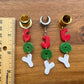 Polymer Joy Christmas Dangles