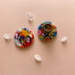 Rainbow Marble Studs