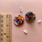 Rainbow Marble Studs