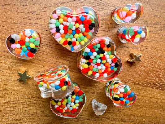 'Rainbow Sprinkle' Plugs