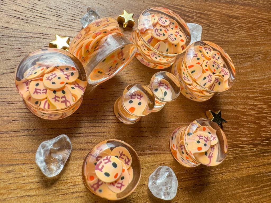 "Reindeer Cheer" Acrylic Plugs