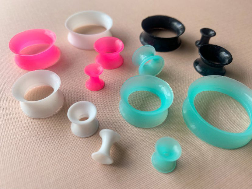 Double Flare Silicone Tunnels