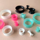 Double Flare Silicone Tunnels