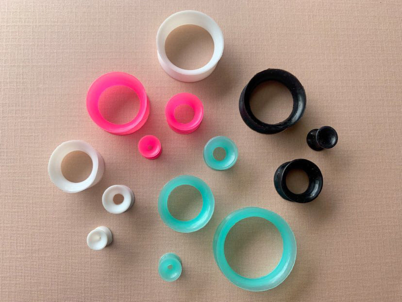 Double Flare Silicone Tunnels