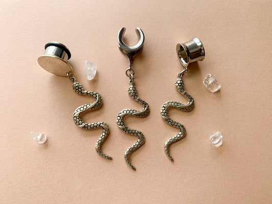 Silver Plated Brass Snakes