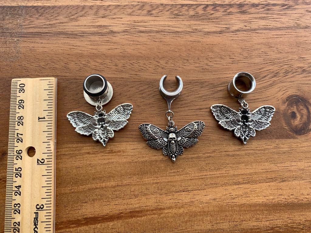 Silver Death Head Moths