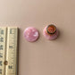 Small Pink Acetate Studs