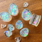 'Stardust Glow' Iridescent Oval Plugs